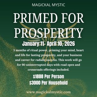 Primed for Prosperity Altar