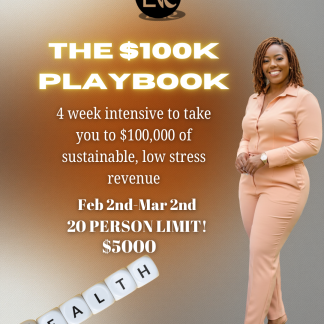 The $100K Playbook Intensive