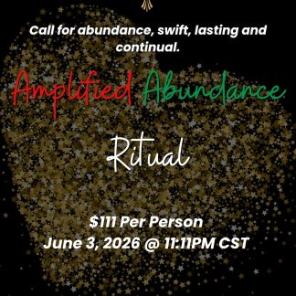 Amplified Abundance Ritual