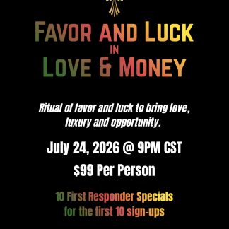 Favor and Luck Ritual